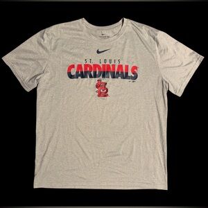 Nike Gray St. Louis Cardinals Premium Tee